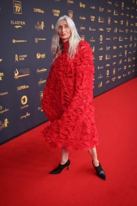 Goldene Henne 2025 Roter Teppich Roter Teppich Anja Kosiwakis Goldene Henne 2025, 12.09.2025, Leipzig Copyright: xEventpressxFuhrx