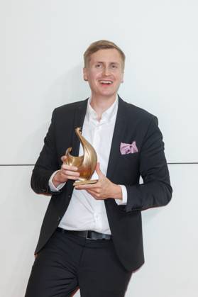 Award - Goldene Henne 2025 - Till Reiners bei der Goldenen Henne 2025 in der Messe Leipzig am 12.09.2025. Copyright: xEventpressxKochanx