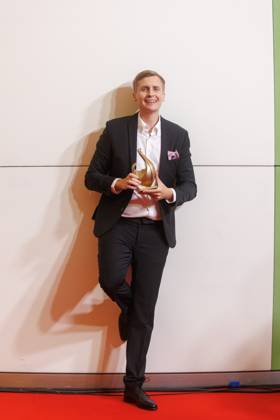 Award - Goldene Henne 2025 - Till Reiners bei der Goldenen Henne 2025 in der Messe Leipzig am 12.09.2025. Copyright: xEventpressxKochanx