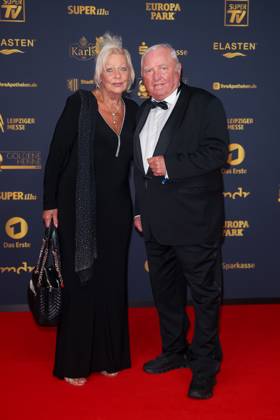 Award - Goldene Henne 2025 - Margret Wegner und Ulli Wegner bei der Goldenen Henne 2025 in der Messe Leipzig am 12.09.2025. Copyright: xEventpressxKochanx