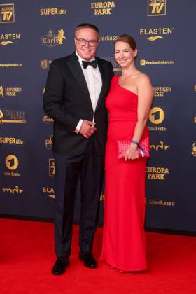 Award - Goldene Henne 2025 - Mario Voigt und Constanze Voigt bei der Goldenen Henne 2025 in der Messe Leipzig am 12.09.2025. Copyright: xEventpressxKochanx