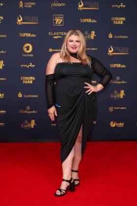 Award - Goldene Henne 2025 - Alina Wichmann bei der Goldenen Henne 2025 in der Messe Leipzig am 12.09.2025. Copyright: xEventpressxKochanx