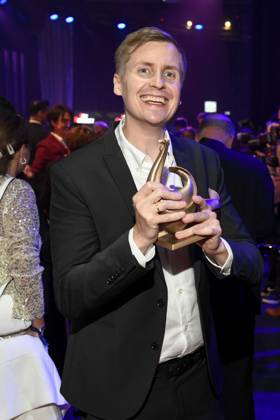 abb Till Reiners Preistraeger Gewinner zu Gast auf der Aftershow Party bei der Verleihung der Goldenen Henne 2025 in der Messe Leipzig am 12.09.2025