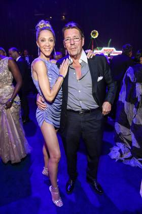 abb Melanie Wolf und Peter Wolf zu Gast auf der Aftershow Party bei der Verleihung der Goldenen Henne 2025 in der Messe Leipzig am 12.09.2025