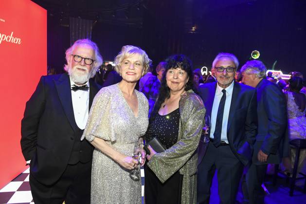 abb Oren Schmuckler, Anne Kasprik, Heike Köfer und Wolfgang Stumph zu Gast auf der Aftershow Party bei der Verleihung der Goldenen Henne 2025 in der Messe Leipzig am 12.09.2025