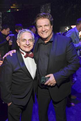 abb Volker Michalowski und Francis Fulton-Smith zu Gast auf der Aftershow Party bei der Verleihung der Goldenen Henne 2025 in der Messe Leipzig am 12.09.2025