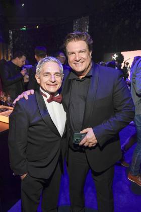 abb Volker Michalowski und Francis Fulton-Smith zu Gast auf der Aftershow Party bei der Verleihung der Goldenen Henne 2025 in der Messe Leipzig am 12.09.2025