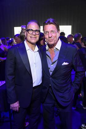 abb Karsten Speck und Peter Wolf zu Gast auf der Aftershow Party bei der Verleihung der Goldenen Henne 2025 in der Messe Leipzig am 12.09.2025