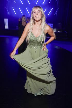 abb Annemarie Eilfeld zu Gast auf der Aftershow Party bei der Verleihung der Goldenen Henne 2025 in der Messe Leipzig am 12.09.2025