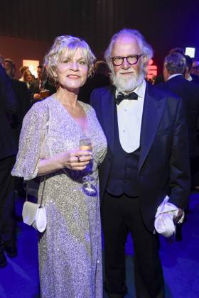 abb Anne Kasprik und Oren Schmuckler zu Gast auf der Aftershow Party bei der Verleihung der Goldenen Henne 2025 in der Messe Leipzig am 12.09.2025