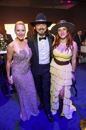 abb Stefanie Hertel, Lanny Lanner und Johanna Mross zu Gast auf der Aftershow Party bei der Verleihung der Goldenen Henne 2025 in der Messe Leipzig am 12.09.2025