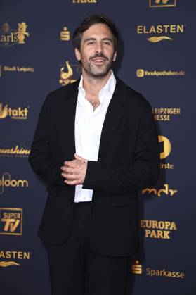 Max Giesinger bei der 31. Verleihung der Goldenen Henne 2025 in der Leipziger Messe. Leipzig, 12.09.2025