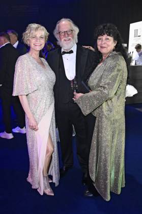 Anne Kasprik, Oren Schmuckler und Heike Köfer bei der 31. Verleihung der Goldenen Henne 2025 in der Leipziger Messe. Leipzig, 12.09.2025