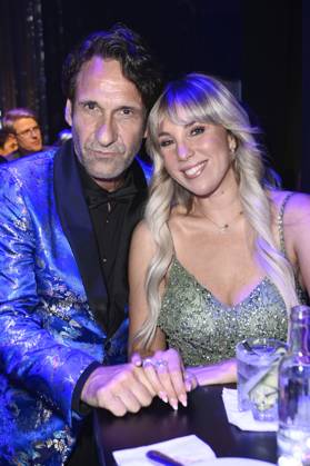 Falk-Willy Wild und Annemarie Eilfeld bei der 31. Verleihung der Goldenen Henne 2025 in der Leipziger Messe. Leipzig, 12.09.2025
