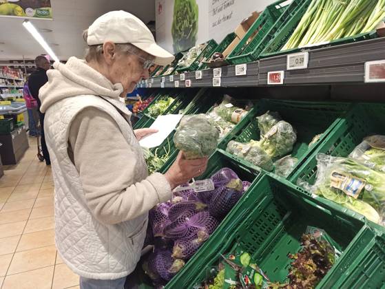 Netto-Einkauf zu Zeiten von Inflation und Konjunktur. Netto-Einkauf in einem Supermarkt oder Discounter