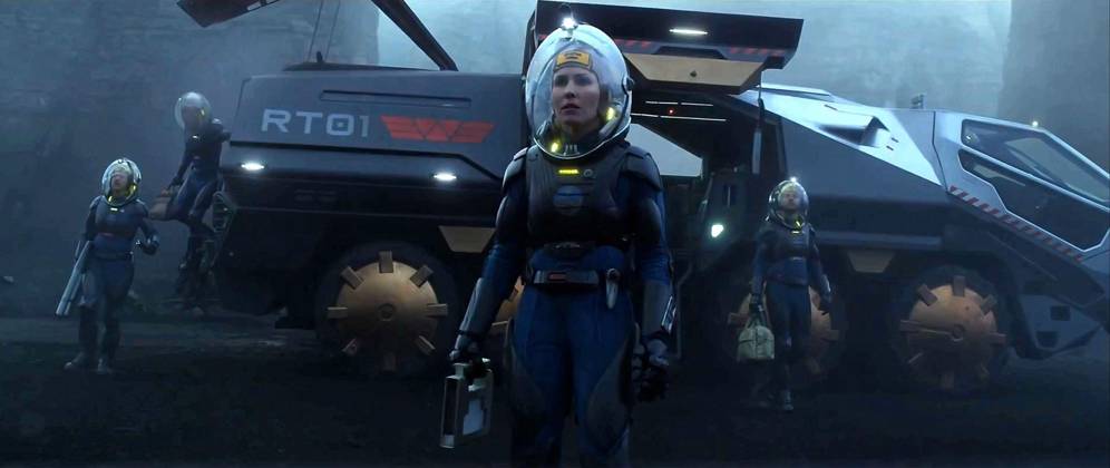 Archival Movie Set Stills June 15, 2012 - No Merchandising. Editorial Use Only. No Book Cover Usage....Noomi Rapace..Prometheus - 2012. Copyright: xEntertainmentxPicturesx