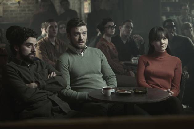 Archival Movie Set Stills June 15, 2013 - No Merchandising. Editorial Use Only. No Book Cover Usage....Inside Llewyn Davis, Oscar Isaac, Justin Timberlake, Carey Mulligan, Ethan Coen..Inside Llewyn Davis - 2013. Copyright: xEntertainmentxPicturesx