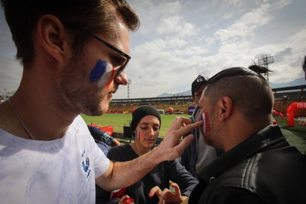 Argentina v France: Final - FIFA World Cup Qatar 2022 BOGOTA, COLOMBIA - DECEMBER 18: Fans supporting Argentina, and France gather to follow the FIFA World Cup 2022 Final at Nemesio Camacho El Campin Stadium in Bogota, Colombia on December 18, 2022. Colombia World. Editorial use only. Please get in touch for any other usage. Copyright: x2025xAnadoluxJuanchoxTorresx
