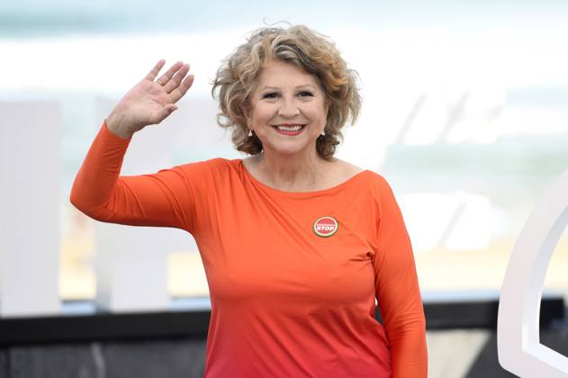 Esther Garcia beim Photocall zur Verleihung des Donostia Award auf dem 73. Internationalen Filmfestival San Sebastian Festival Internacional de Cine de San Sebastian auf der Kursaal Terasse. San Sebastian, 19.09.2025