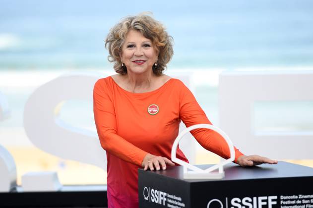 Esther Garcia beim Photocall zur Verleihung des Donostia Award auf dem 73. Internationalen Filmfestival San Sebastian Festival Internacional de Cine de San Sebastian auf der Kursaal Terasse. San Sebastian, 19.09.2025