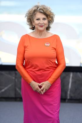 Esther Garcia beim Photocall zur Verleihung des Donostia Award auf dem 73. Internationalen Filmfestival San Sebastian Festival Internacional de Cine de San Sebastian auf der Kursaal Terasse. San Sebastian, 19.09.2025