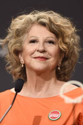 Esther Garcia bei der Pressekonferenz zur Donostia Award Verleihung auf dem 73. Internationalen Filmfestival San Sebastian Festival Internacional de Cine de San Sebastian im Kursaal. San Sebastian, 19.09.2025
