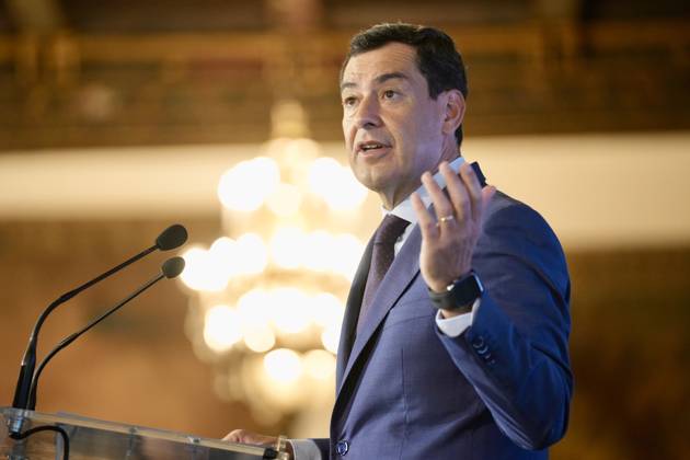 RECORD DATE NOT STATED The president of the Junta de Andalucia, Juanma Moreno, during his speech at the VII Foro Andalucia Investors Day of El Confidencial On September 23, 2025, in Seville Andalucia, Spain The Andalusian Budget for the year 2026 will include a new package of tax rebates from which thousands of Andalusian citizens can benefit, such as a 30 percent deduction on veterinary expenses, with a limit of up to 100 euros, during the first year for families acquiring a pet. The estimated impact of this measure amounts to 12 million a year, which will be translated, in practice, in more saving capacity for all those Andalusians who share their life with a pet This has been announced by the president of the Junta de Andalucia, Juanma Moreno, during his spee 6975255