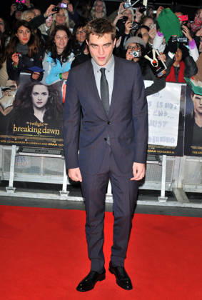 Robert Pattinson The Twilight Saga: Breaking Dawn 2 European Premiere held at the Empire, Leicester Square - Arrivals. London, England - 14.11.12, London, United Kingdom WENN 4175431