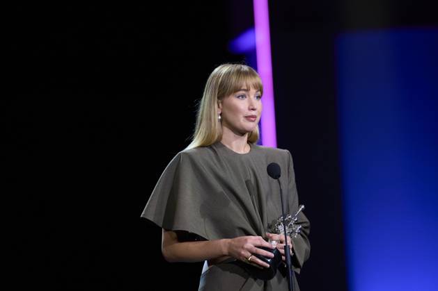 73rd San Sebastian International Film Festival: ˜Jennifer Lawrence - Donostia Award Jennifer Lawrence receives the Donosti Award during 73rd San Sebastian International Film Festival at Kursaal Palace on September 26, 2025 in Donostia San Sebastian, Spain Photo by IMAGO MPG Donostia San Sebastian Kursaal Palace Euskadi Spain  Copyright: xMPGx