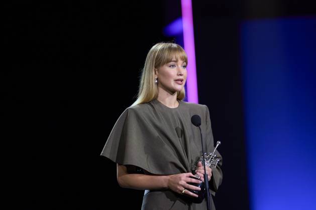 73rd San Sebastian International Film Festival: ˜Jennifer Lawrence - Donostia Award Jennifer Lawrence receives the Donosti Award during 73rd San Sebastian International Film Festival at Kursaal Palace on September 26, 2025 in Donostia San Sebastian, Spain Photo by IMAGO MPG Donostia San Sebastian Kursaal Palace Euskadi Spain  Copyright: xMPGx