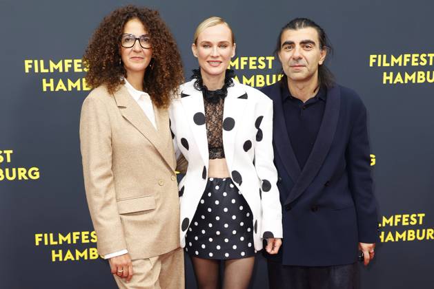 Bilder des Jahres 2025, Entertainment 09 September Entertainment Bilder des Tages Filmfest-Chefin Malika Rabahallah, Diane Kruger und Fatih Akin bei der Amrum Film Premiere am 27.09.2025 im Rahmen vom 33. Filmfest in Hamburg Diane Krugers öAmrum Filmpremiere beim Filmfest in Hamburg