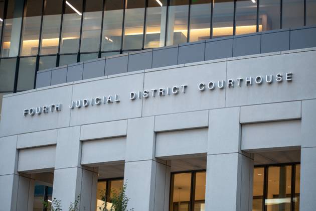 September 29, 2025, Provo, Utah, USA: The Fourth Judicial District Courthouse is seen in Provo, Utah, on September 29, 2025, during the preliminary hearing of TYLER ROBINSON, charged in the September 10 assassination of conservative commentator CHARLIE KIRK. Law enforcement maintained a visible presence as proceedings unfolded inside. Provo USA - ZUMAm292 20250929_znp_m292_061 Copyright: xCharles-McClintockxWilsonx