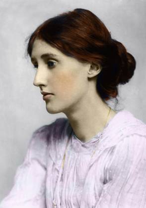 Portrait de la romanciere britannique Virginia Woolf (1882-1941) (English writer Virginia Woolf) Photographie de George Charles Beresford (1864-1938) en 1902 Collection privee RECORD DATE NOT STATED