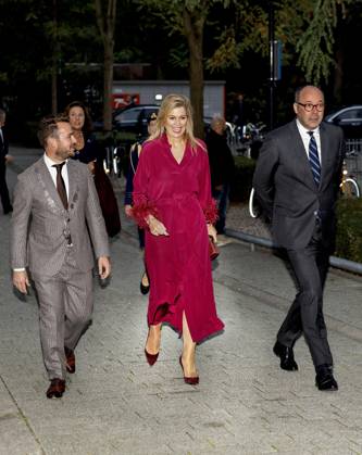 breda, The Netherlands, 2025-10-08 17:45:44 BREDA, October 8, 2025. Queen Maxima attends the winners dinner of the King Willem I Prize in Breda. The evening is traditionally organized by the King Willem I Foundation together with the winners of the last edition and marks the start of registration for the biennial business awards. PHOTO: NLBeeld Patrick van Emst Credit: NL Beeld Patrick van Emst  Copyright: xx x