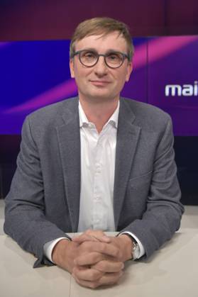 Sönke Neitzel in der ARD-Talkshow maischberger im Studio Berlin Adlershof. Berlin, 08.10.2025