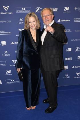 Ann-Kathrin Kramer und Harald Krassnitzer bei der Verleihung vom Deutschen Schauspielerpreis am 9.10.2025 in Berlin Deutscher Schauspielerpreis 2025 Verleihung in Berlin