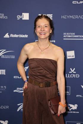 Birte Hanusrichter bei der Verleihung vom Deutschen Schauspielerpreis am 9.10.2025 in Berlin Deutscher Schauspielerpreis 2025 Verleihung in Berlin