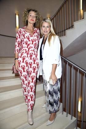 Verleihung des BRIGITTE Award Aline von Drateln und Nadine Krüger bei der Verleihung des BRIGITTE Award in der Bertelsmann Hauptstadtrepräsentanz in Berlin am 09.10.2025 Copyright: xEventpressxBerndtx