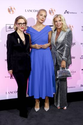 Susanna Riethmüller, Julija Nawalnaja und Astrid Bleeker-Hellwig bei der 2. Verleihung des Brigitte Award 2025 in der Bertelsmann Hauptstadtrepräsentanz. Berlin, 09.10.2025