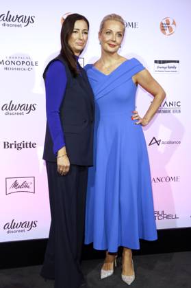 Pinar Atalay und Julija Nawalnaja Yulia Navalnaya bei der 2. Verleihung des Brigitte Award 2025 in der Bertelsmann Hauptstadtrepräsentanz. Berlin, 09.10.2025