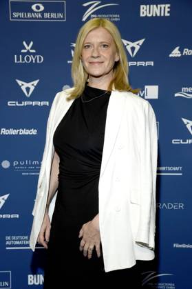 Caroline Peters bei der Verleihung des Deutschen Schauspielpreises 2025 im Hotel Pullman Berlin Schweizerhof. Berlin, 09.10.2025