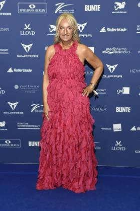 Michaela Mumm-von Oldenburg bei der Verleihung des Deutschen Schauspielpreises 2025 im Hotel Pullman Berlin Schweizerhof. Berlin, 09.10.2025