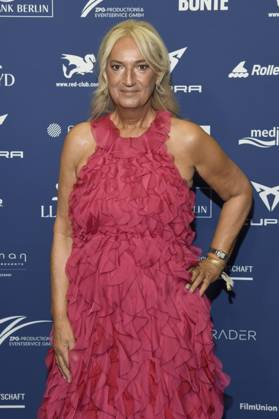 Michaela Mumm-von Oldenburg bei der Verleihung des Deutschen Schauspielpreises 2025 im Hotel Pullman Berlin Schweizerhof. Berlin, 09.10.2025