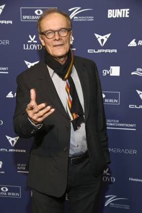 Edgar Selge bei der Verleihung des Deutschen Schauspielpreises 2025 im Hotel Pullman Berlin Schweizerhof. Berlin, 09.10.2025