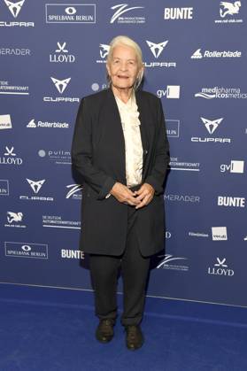 Hildegard Schmahl bei der Verleihung des Deutschen Schauspielpreises 2025 im Hotel Pullman Berlin Schweizerhof. Berlin, 09.10.2025