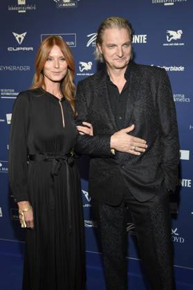 Esther Schweins und Stefan Jürgens bei der Verleihung des Deutschen Schauspielpreises 2025 im Hotel Pullman Berlin Schweizerhof. Berlin, 09.10.2025