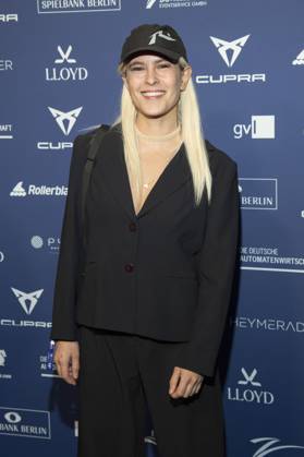 Amanda da Gloria bei der Verleihung des Deutschen Schauspielpreises 2025 im Hotel Pullman Berlin Schweizerhof. Berlin, 09.10.2025
