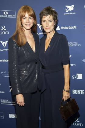 Friederike Cromme und Julia Bremermann bei der Verleihung des Deutschen Schauspielpreises 2025 im Hotel Pullman Berlin Schweizerhof. Berlin, 09.10.2025
