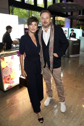 Julia Bremermann und Stephan Grossmann bei der Verleihung des Deutschen Schauspielpreises 2025 im Hotel Pullman Berlin Schweizerhof. Berlin, 09.10.2025