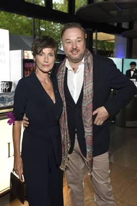 Julia Bremermann und Stephan Grossmann bei der Verleihung des Deutschen Schauspielpreises 2025 im Hotel Pullman Berlin Schweizerhof. Berlin, 09.10.2025